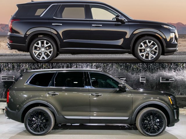 Hyundai Palisade 2021 vs Kia Telluride 2021