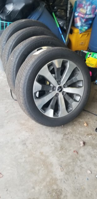 2022 SX Limited 20" OEM Rims and Tires (all Season), less than 3K use - $1500ono